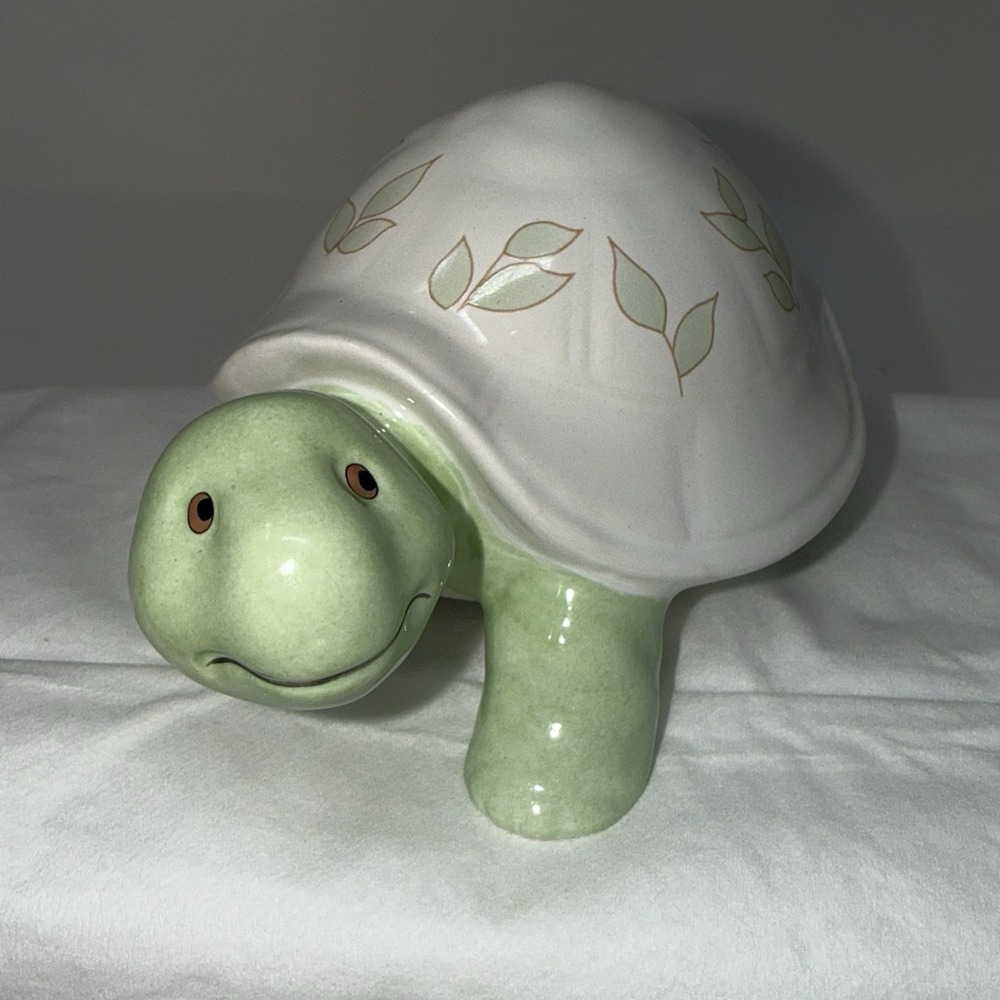 NIB Lenox Ceramic Butterfly Meadow Green Yellow Frog, Turtle, Snail Figurines - Picture 12 of 16